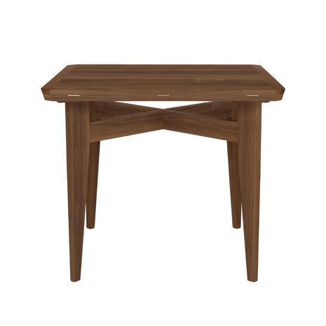 Gubi B-Table Dining Table Matt Lacquered, Walnut
