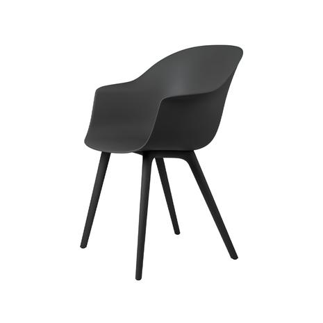 Gubi Bat Chair Plastic, Black