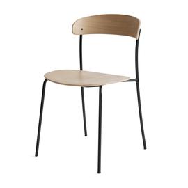 New Works Missing Chair Without Armrest, Oak