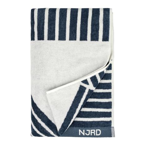 NJRD Stripes kylpypyyhe 70x140 cm Sininen