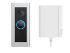 Ring Video Doorbell Pro 2, video-ovikello + plug-in -sovitin