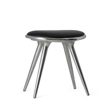 Mater Low Stool 47 cm, Recycled Aluminium