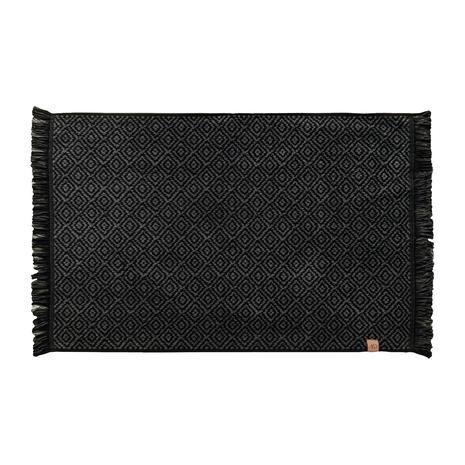 Mette Ditmer MOROCCO Bath Mat, Black / Grey – kuva 5/8