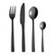 Aida Raw Cutlery Set 24-pack, Black – kuva 6