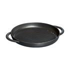 Staub Pure Grilli grillipannu, pyöreä 26 cm, musta