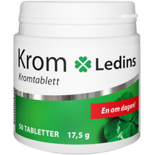 Ledins Krom 200 mcg 50t 50 tablettia – kuva 1/1