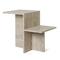 Ferm Living Distinct Side Table, Travertine – kuva 4