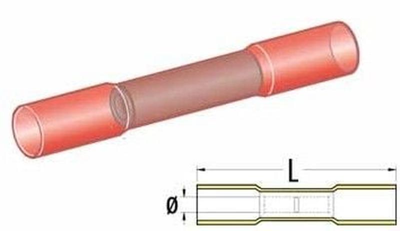 Kutistejatko 0,5 - 1,5 mm², Autoline