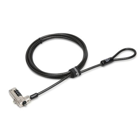 N17 Combination Lock for Wedge-Shaped Slots