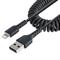 StarTech.com Coiled Apple Lightning to USB Cable for iPhone iPod iPad - 100cm – kuva 3
