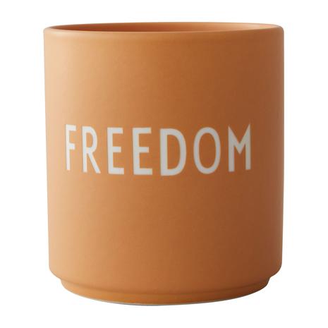 Design Letters - Favourite cups - Orange Freedom