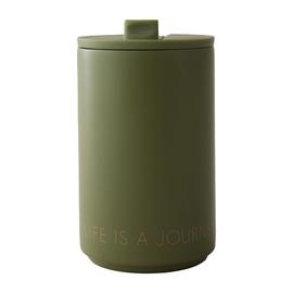 Design Letters - Thermo/Insulated Cup - Forest green