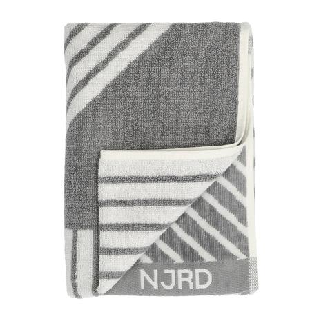 NJRD Stripes pyyhe 50x70 cm Harmaa