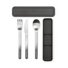 Brabantia Make & Take Aterinsetti 3 osaa Tummanharmaa
