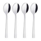 Aida Raw Jälkiruokalusikka 4-pakkaus Stainless Steel - Lusikat Ruostumaton teräs - 15842