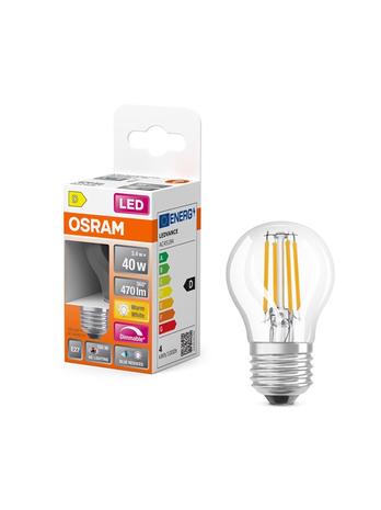 Osram LED Comfort krone filament 470lm 3.4W/927 (4
