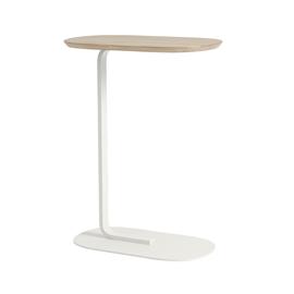 Muuto Relate sivupöytä K: 73,5 cm Solid oak-Off white