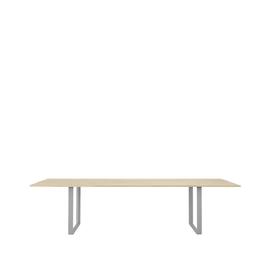 Muuto 70/70 ruokapöytä 295 x 108 cm Solid oak-Grey