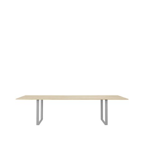 Muuto 70/70 ruokapöytä 295 x 108 cm Solid oak-Grey