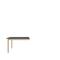 Muuto Linear System End Module -pöytä Black-Oak 142 x 120 cm – kuva 3