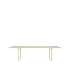 Muuto 70/70 ruokapöytä 295 x 108 cm Solid oak-Sand