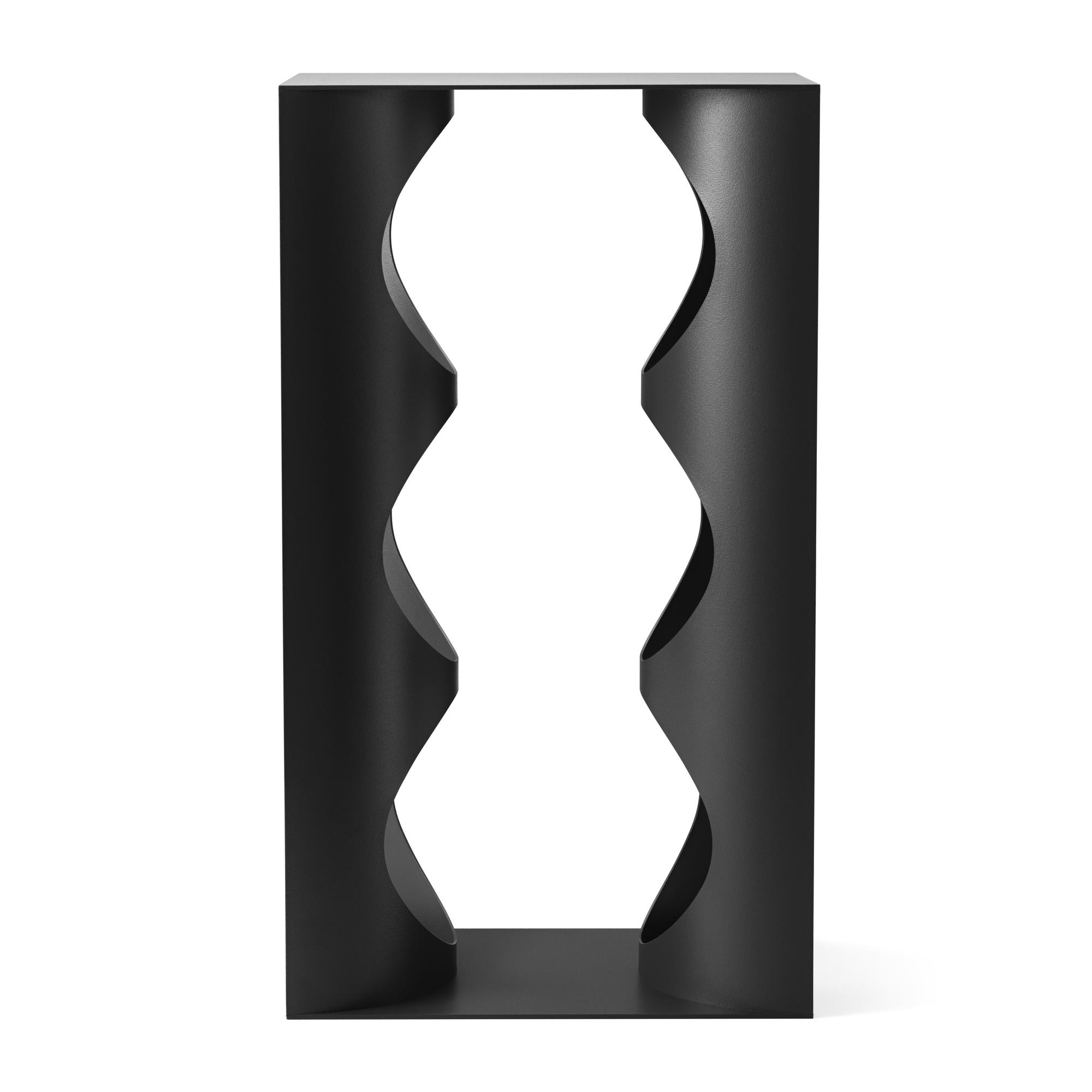 Georg Jensen Alfredo Viinipulloteline Stainless Steel - Viini- & Baaritarvikkeet Ruostumaton Teräs Midnight Black - 10019635