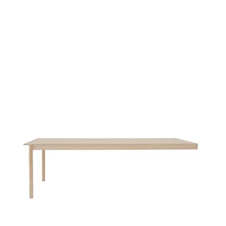 Muuto Linear System End Module -pöytä Oak veneer-Oak 240 x 142 cm