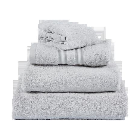 Mille Notti Fontana Eko Vieraspyyhe 30x50 Cm - Pyyhkeet & Kylpypyyhkeet Organic Cotton Vaaleanharmaa - 70001044-3050