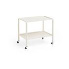 HAY Arcs Trolley Low Jade Green Tarjoilukärry Kaksi Hyllyä - Rullavaunut & Tarjoiluvaunut Teräs Eggshell - AD504-A790