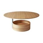 Maze Parasol Sohvapöytä ä˜90 Cm - Sohvapöydät Tammivaneri Natural Oak - 408518
