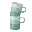 Denby Kiln Muki 41 Cl 2 Kpl:n Pakkaus - Kahvikupit Kivitavara Vihreä - 474040612