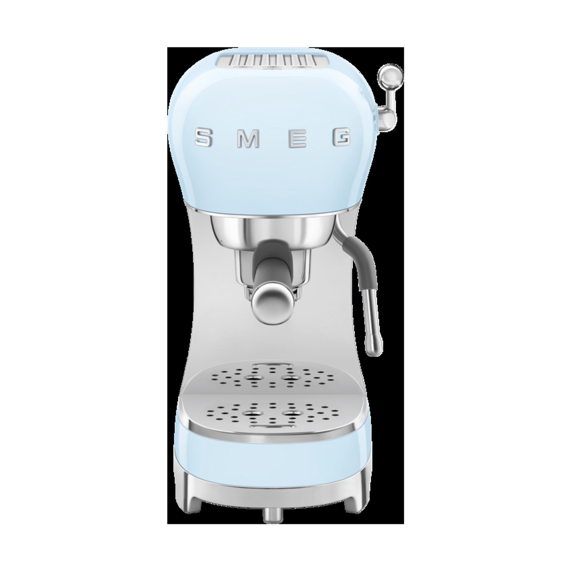 Smeg ECF02PBEU espressokeitin, pastellinsininen