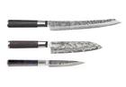Satake Kuro veitsisarja 3 osaa (leipäsaha, petty, santoku)