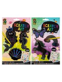 Creative Craft Group Create your own Scratch Art Boy (Assorted)