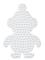 Hama Ironing Helmet Pegboard-Penguin – kuva 3