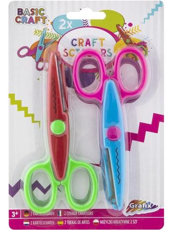 Grafix Craft Scissors 2 pcs