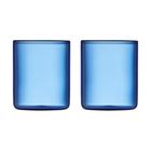 Lyngby Glas Torino shottilasi 6 cl 2-pakkaus Blue