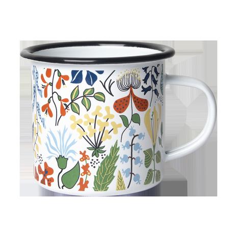 Pluto Design Herbarium emalimuki Valkoinen-multi