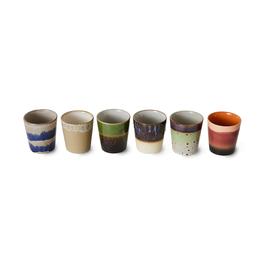HKliving 70'sÂ muki 6-pakkaus Grounding
