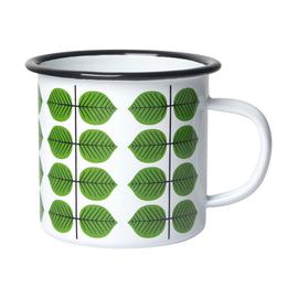 Pluto Design Bersä¥ emalimuki Valkoinen-vihreä