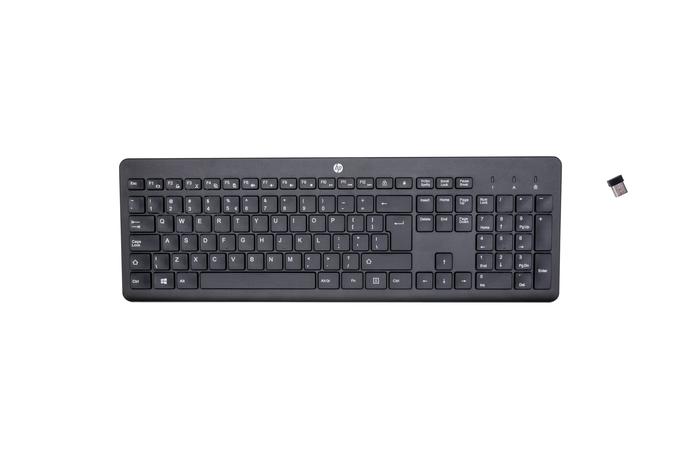 HP 230 Wireless Keyboard (3L1E7AA), näppäimistö
