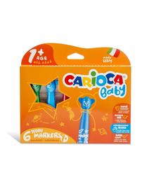CARIOCA - Marker w/baby handle (6pcs) (809409)
