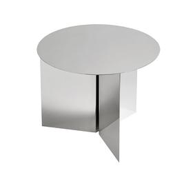 HAY Slit Round Table - Sohvapöydät Teräs Mirror - AA686-A364-AA86