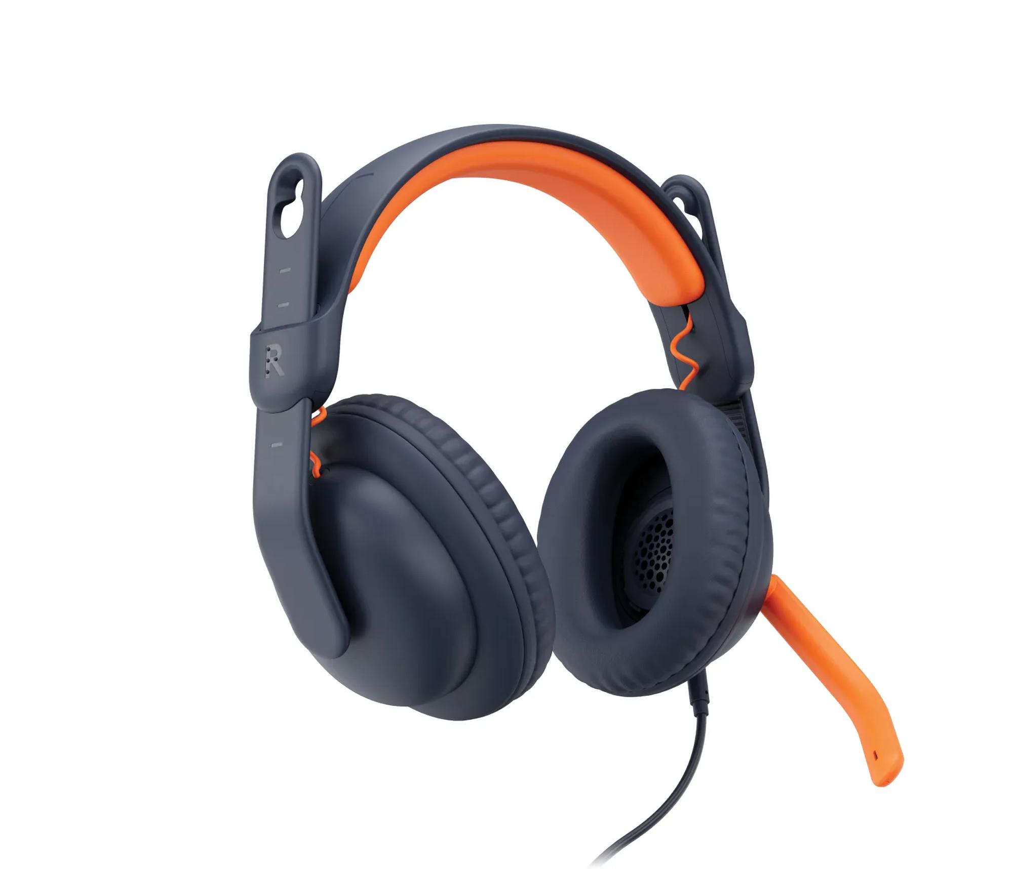 Logitech Zone Learn Over-Ear Wired Headset for Learners 3.5mm AUX - headset