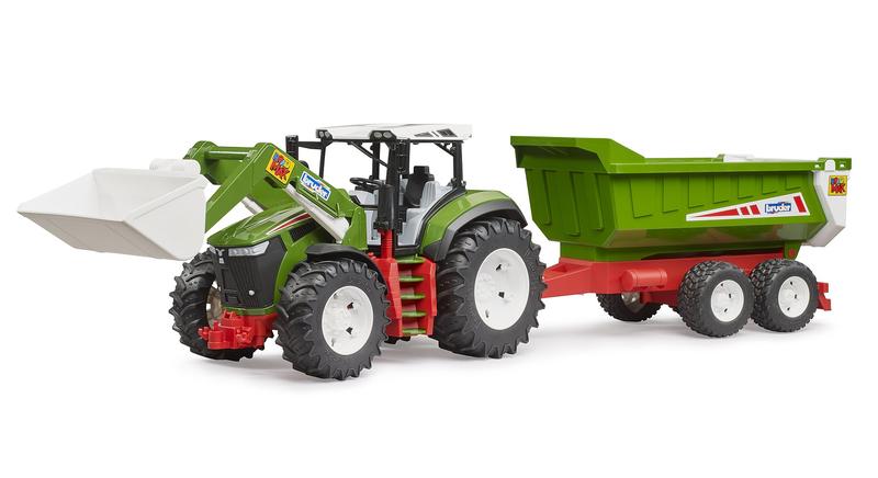 Bruder Roadmax tractor with frontloader and tippin