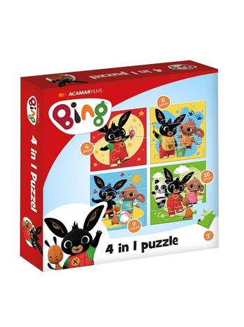 Bambolino Toys Bing Puzzle 4in1 Lattia