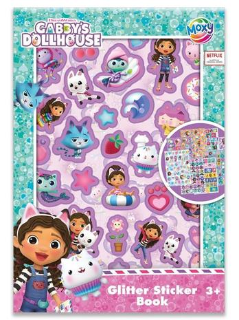 Creative Craft Group - Glitter Sticker Book A5 - Gabby's Dollhouse