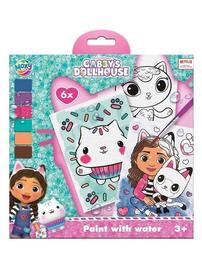 Creative Craft Group - Painting with Water Gabby's Dollhouse 7pcs.