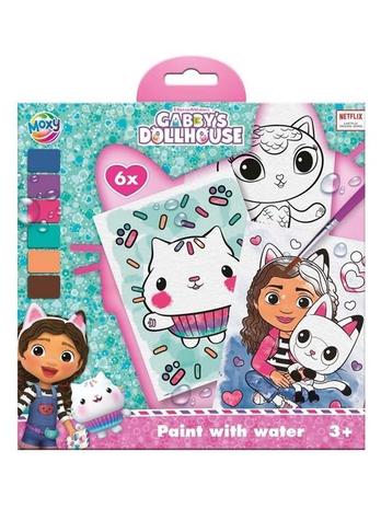 Creative Craft Group - Painting with Water Gabby's Dollhouse 7pcs.