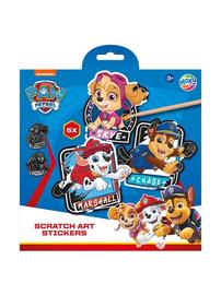 Creative Craft Group - Scratch Art Stickers - PAW Patrol 6 pcs.